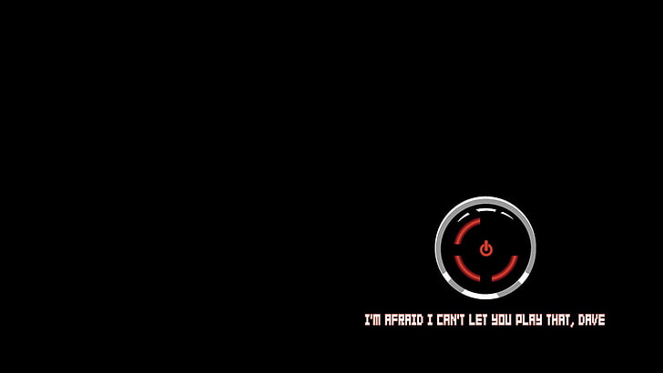 untitled, Xbox, Xbox 360, HAL 9000, Red Ring of Death, simple, HD wallpaper