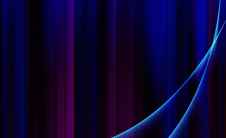 Windows Vista Aero 26, blue and pink light rays, curtain, stage, HD wallpaper