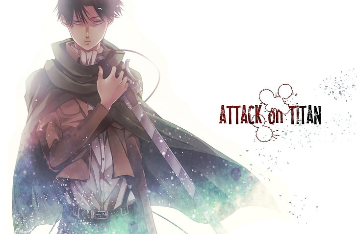 Attack on Titan character wallpaper, Shingeki no Kyojin, Levi Ackerman