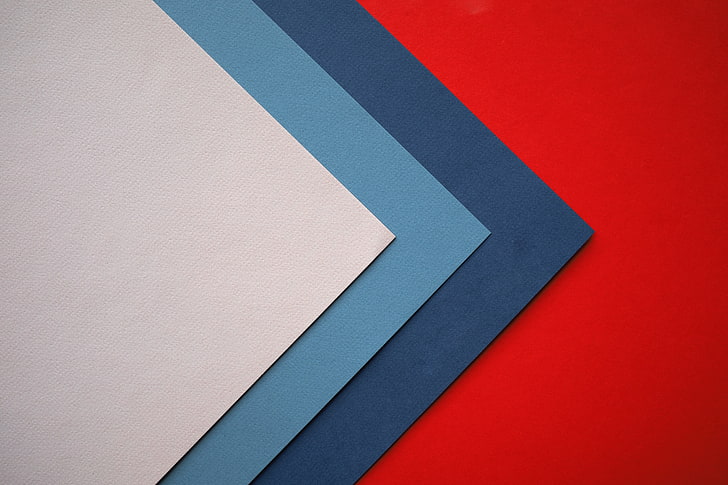 white, blue, and gray papers, texture, geometry, design, material