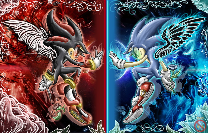 Download Hyper Sonic And The Super Emeralds Wallpaper  Wallpaperscom