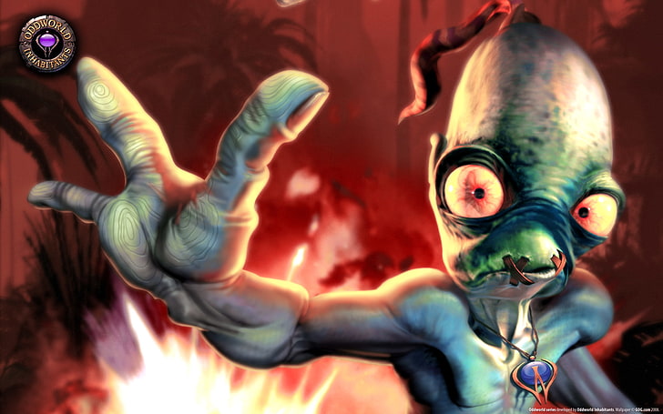 Oddworld: Abe's Oddysee, aliens, video games, representation