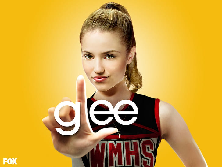 Dianna Agron in Glee, HD wallpaper
