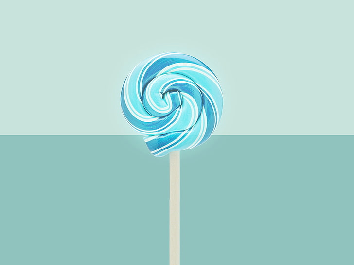 HD wallpaper: lollipop, minimalism, sweet, blue, studio shot, swirl, copy  space | Wallpaper Flare