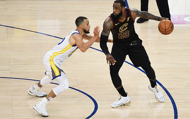 HD wallpaper: 2018 NBA Finals Stephen Curry vs LeBron James, sport,  competition | Wallpaper Flare