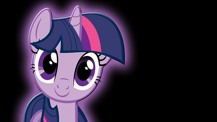 My Little Pony Black Twilight Sparkle HD, cartoon/comic