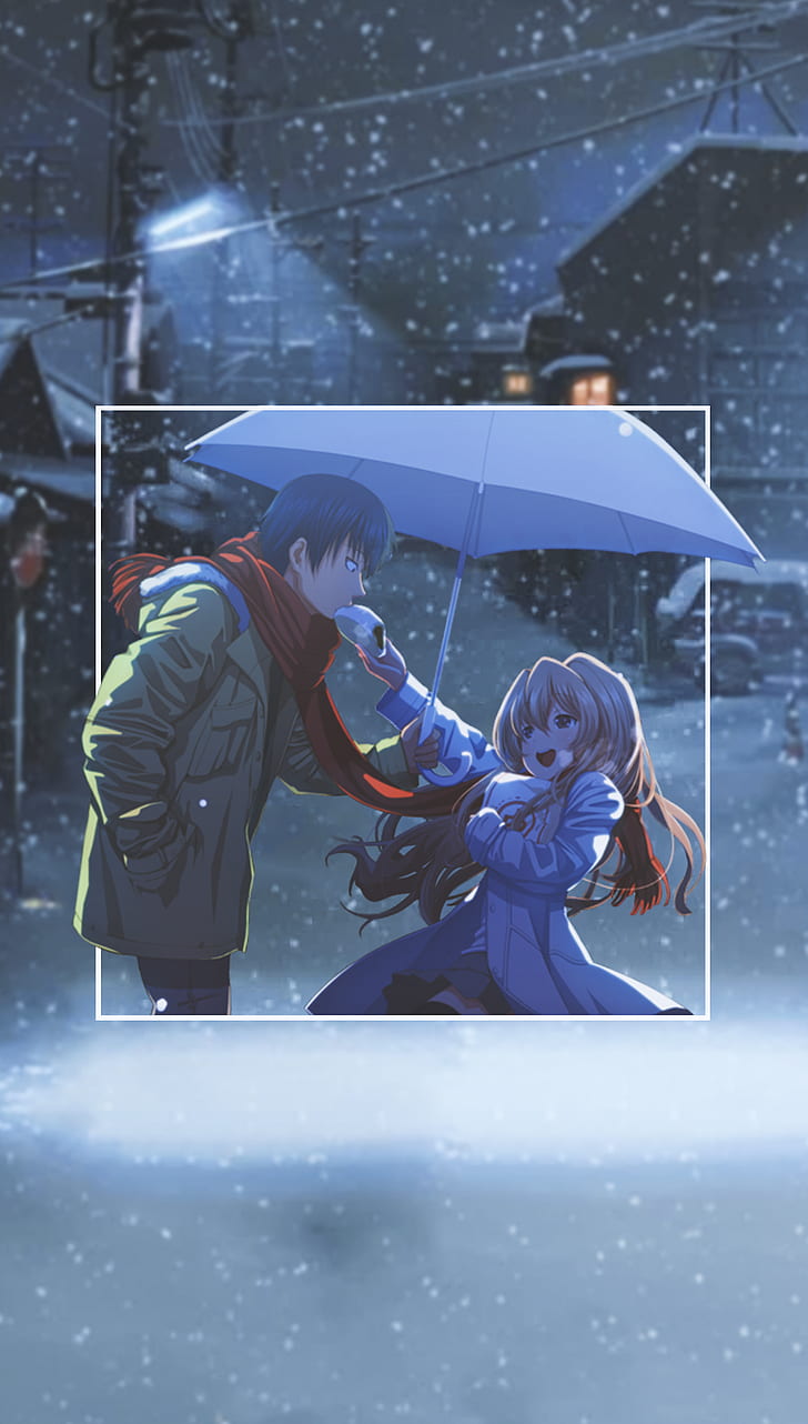 Hd Wallpaper Anime Anime Girls Picture In Picture Umbrella