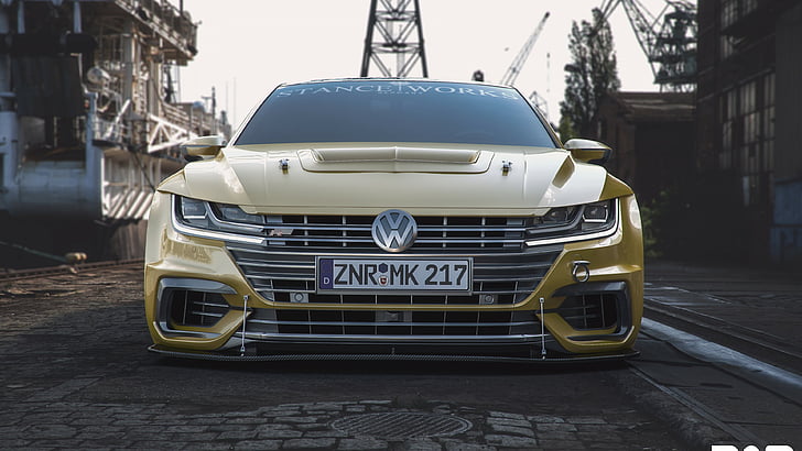 Volkswagen Arteon R-Line, custom, 2018 Cars, 4K, HD wallpaper