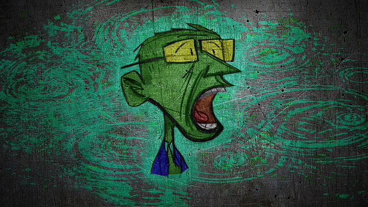man wearing eyeglasses illustration, drawing, fan art, Photoshop, HD wallpaper