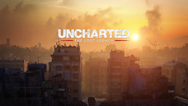 Uncharted : The Lost Legacy, communication, text, architecture