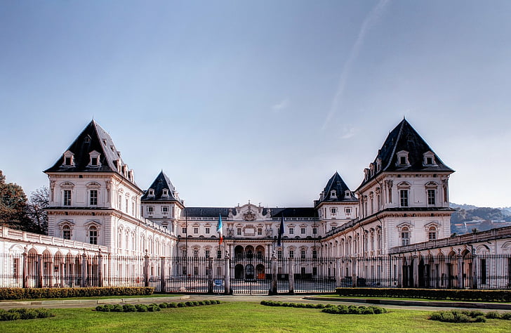 Castles, Castle of Valentino, Italy, Piedmonte, Turin