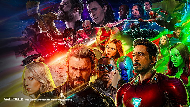 Marvel Avengers Infinity War illustration, Movie, Avengers: Infinity War, HD wallpaper