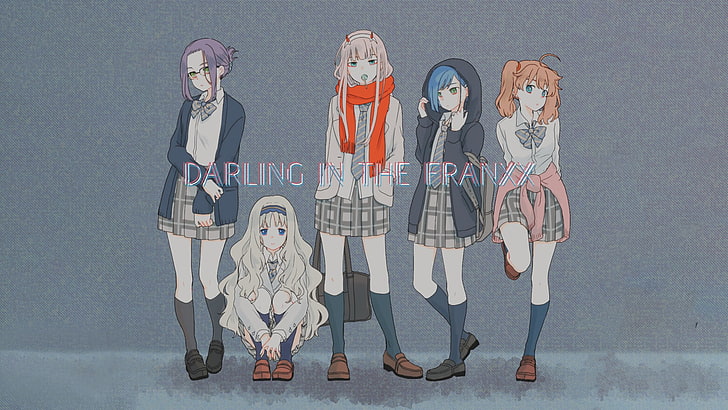 Darling in the FranXX, anime girls, Ichigo (Darling in the FranXX)