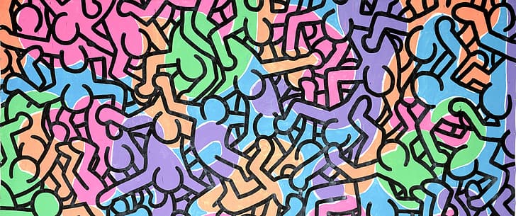 Keith Haring Wallpapers  Wallpaper Cave  Keith haring Haring art Keith  haring art