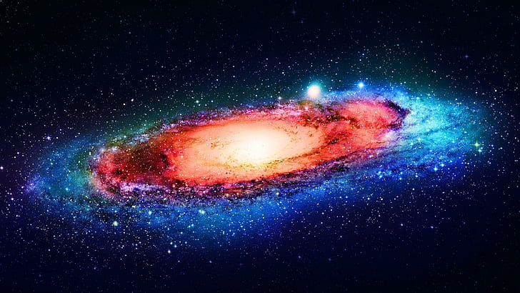 andromeda, galaxy, universe, space, andromeda galaxy, astronomical object