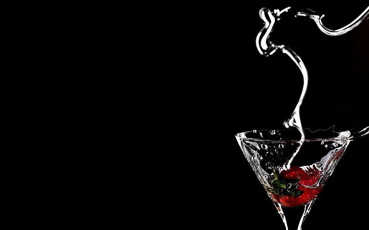 alcohol, cocktail, gin, martini, vermouth, vodka, HD wallpaper