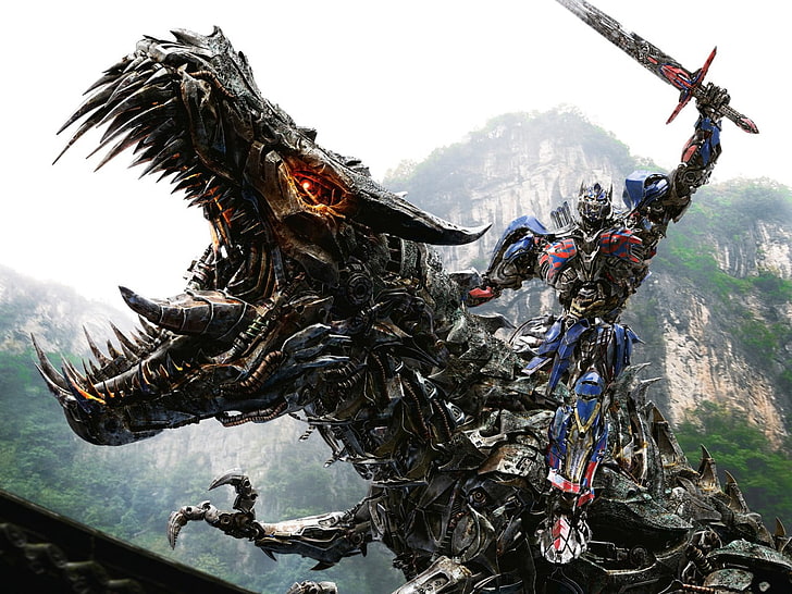 Optimus Prime digital wallpaper, Transformers, Transformers: Age of Extinction