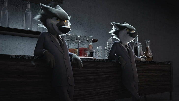 720x1280px | free download | HD wallpaper: anthro gangsters gangster wolf  animals 3d cartoon movies suits clothing tie screen shot screengrab rock  dog cigars | Wallpaper Flare