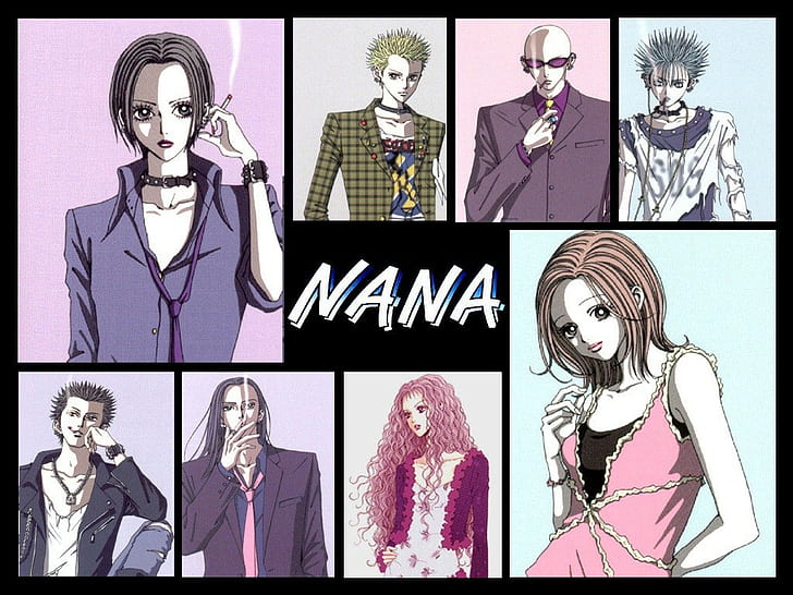 anime girls, NANA (anime), Nana Komatsu, Nana Osaki, Takagi Yasushi, HD wallpaper