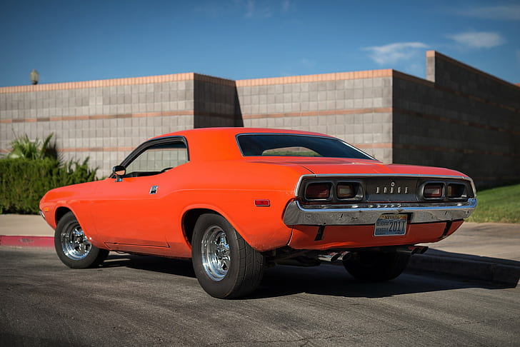1974, Dodge, Challenger, muscle car