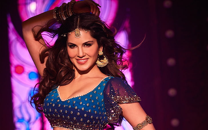 Adults, Sunny Leone , Actress, Bollywood, Brown Eyes, Brunette, HD wallpaper