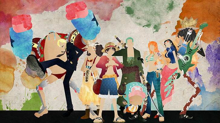 1920x1080 px Brook Monkey D. Luffy Nami Nico Robin One Piece Roronoa
Zoro Sanji To Anime Azumanga HD Art, HD wallpaper