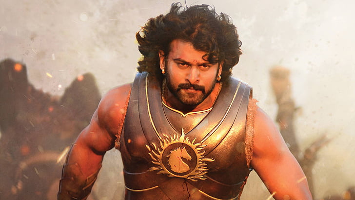man wearing chest plate illustration, Prabhas, Baahubali: The Conclusion, HD wallpaper