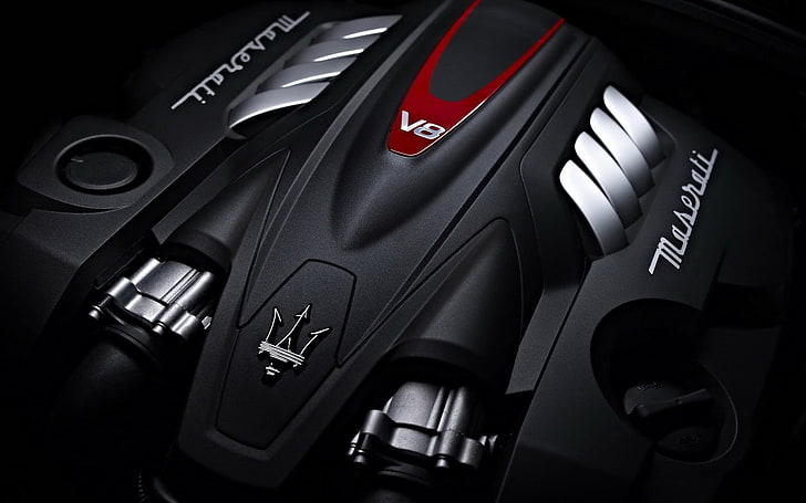 engine, emblem, Maserati, Maserati Quattroporte, communication