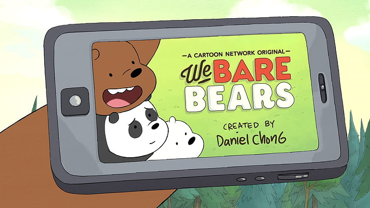 Cartoon, We Bare Bears, communication, text, western script