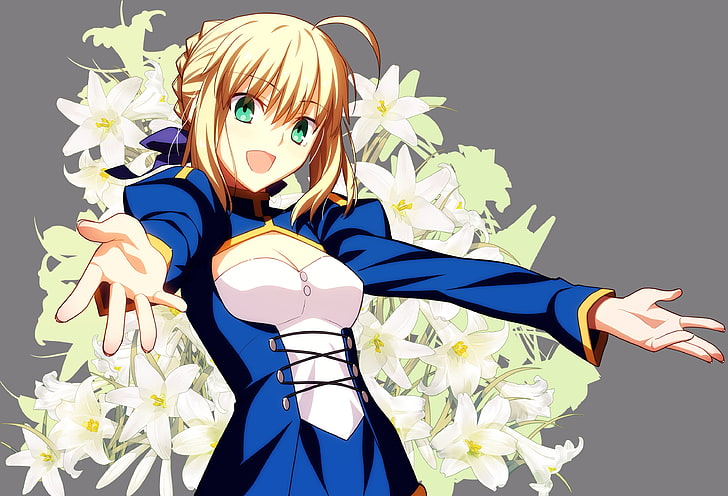 Saber from Fate Stay Knight anime, Fate Series, Fate/Stay Night
