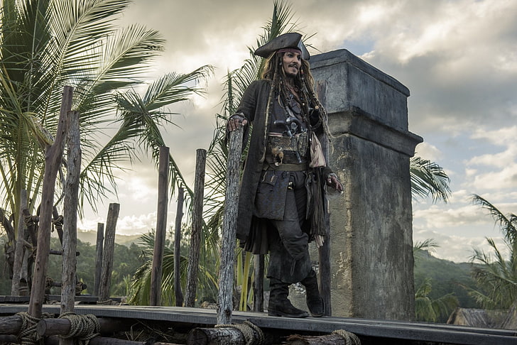 Movie, Pirates Of The Caribbean: Dead Men Tell No Tales, Jack Sparrow, HD wallpaper