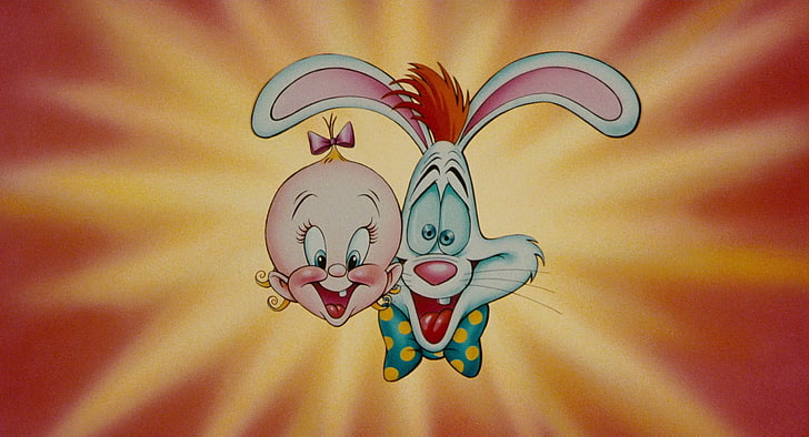 bunny character wallpaper, Roger Rabbit, art and craft, creativity, HD wallpaper