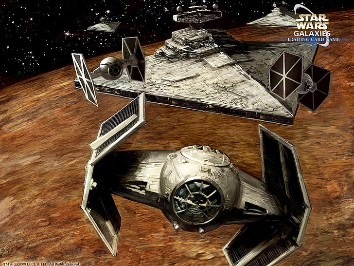 fantasy art, Star Wars, star wars: empire at war, Star Destroyer, HD wallpaper
