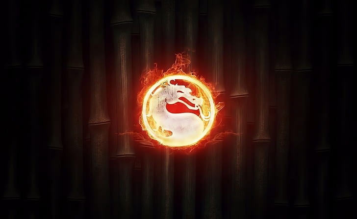 Mortal Kombat Logo, Games, HD wallpaper