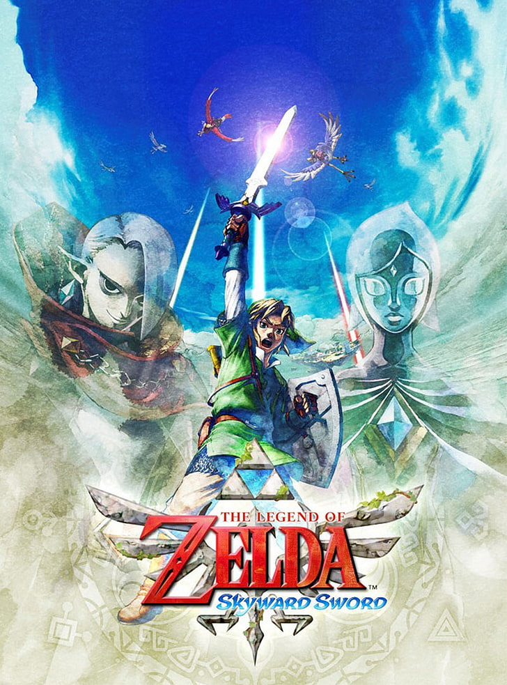 link artwork the legend of zelda skyward sword Video Games Zelda HD Art, HD wallpaper