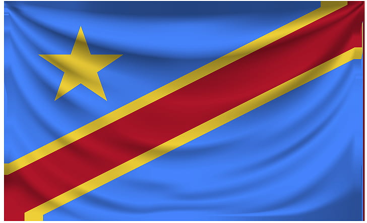 Flags, Flag Of The Democratic Republic Of The Congo, HD wallpaper