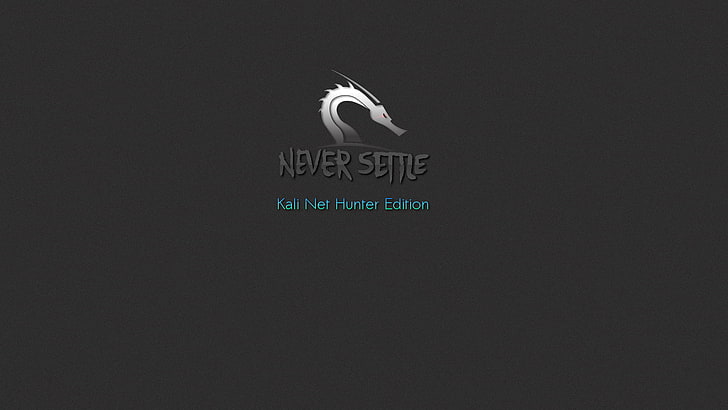 HD wallpaper: Never Settle logo, Oneplus One, Kali Linux NetHunter, hacking  | Wallpaper Flare