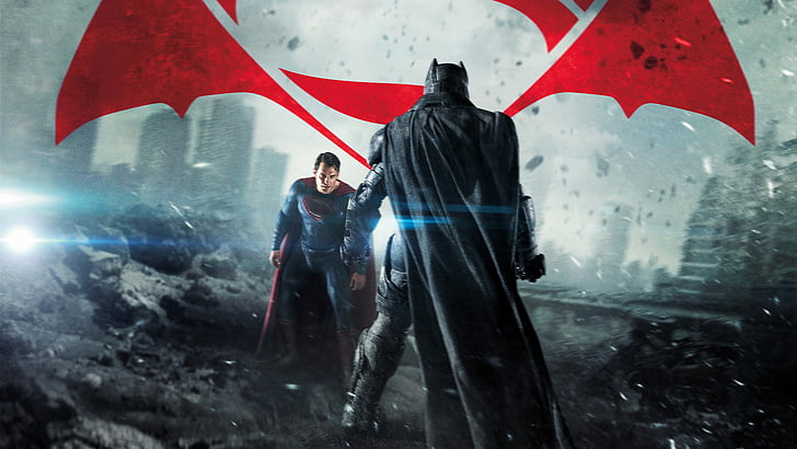 Batman vs. Superman digital wallpaper, Batman v Superman, Dawn of Justice