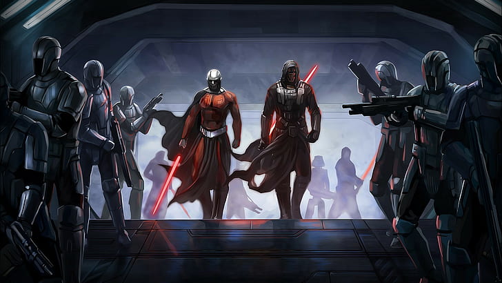 Sith, Knights of the Old Republic, lightsaber, Revan, Star Wars: Knights of the Old Republic, HD wallpaper