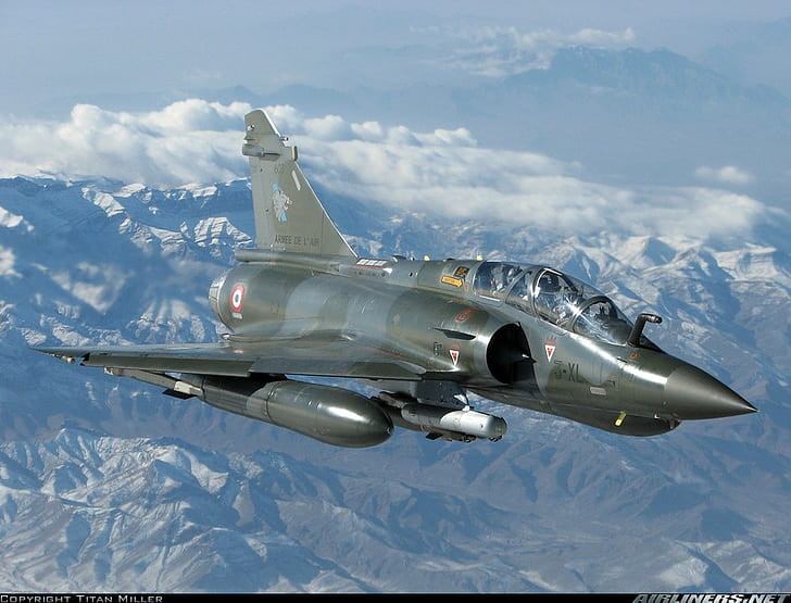Mirage 2000, jet fighter, airplane, aircraft, military aircraft, HD wallpaper