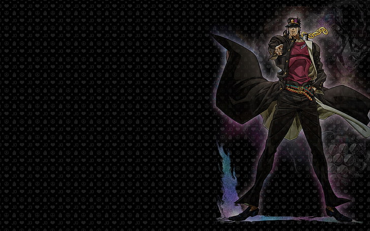 male anime character 3D wallpaper, JoJo's Bizarre Adventure: Stardust Crusaders, HD wallpaper