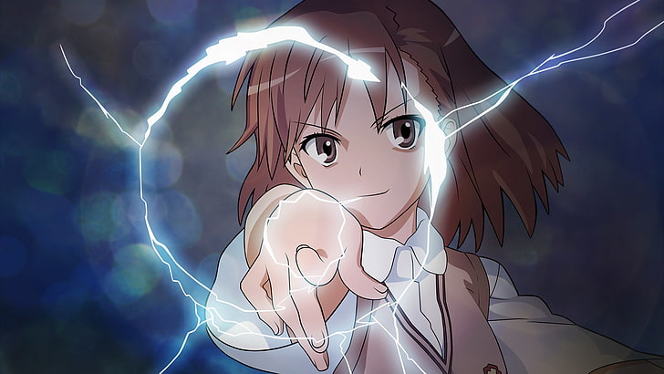 anime, To Aru Kagaku no Railgun, anime girls, Misaka Mikoto, HD wallpaper