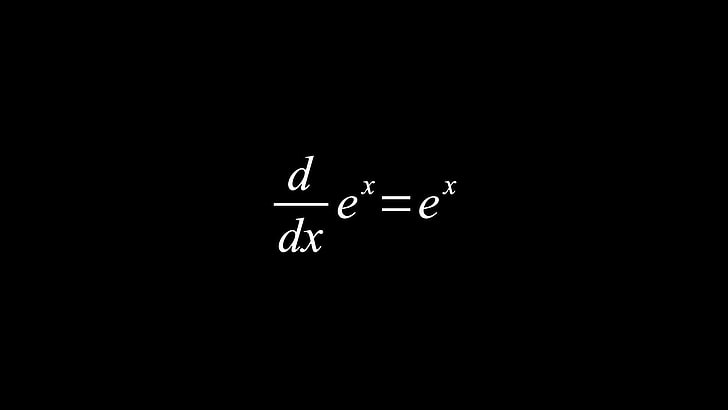 mathematical equation, mathematics, black, derivative, minimalism