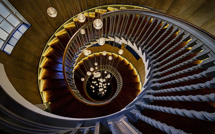 Spiral Staircase Stairs HD, architecture