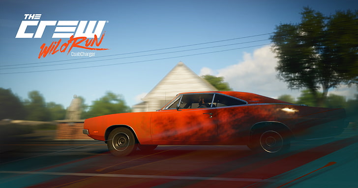 Dodge Charger R/T 1968, race cars, The Crew, The Crew Wild Run, HD wallpaper