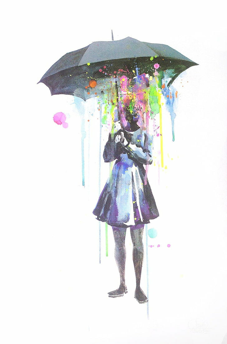 Зонтик арт