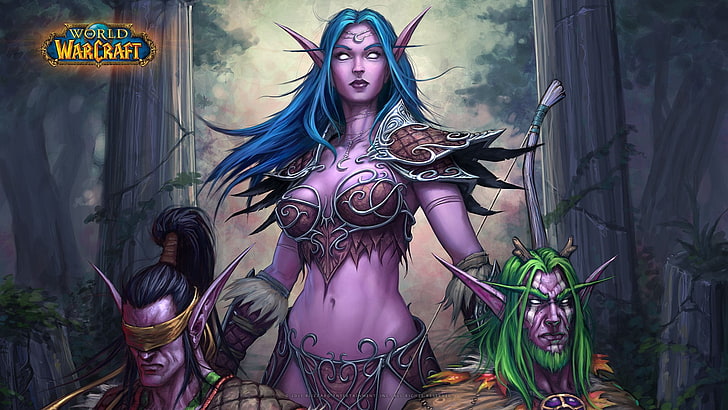 Blizzard Entertainment, Warcraft,  World of Warcraft, Tyrande, HD wallpaper