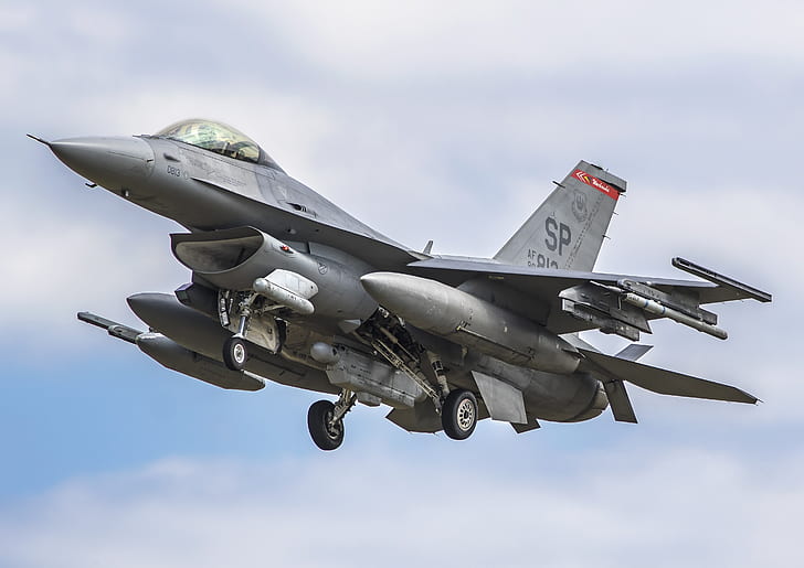 General Dynamics F-16 Fighting Falcon, US Air Force, Fighter jet