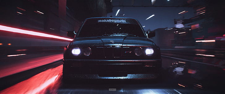 BMW M3, BMW M3 E30, car, CROWNED, need for speed, HD wallpaper