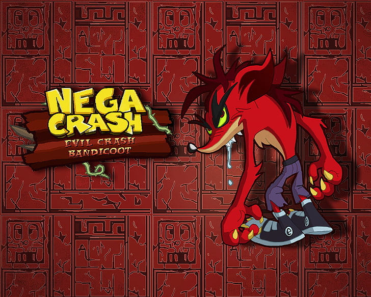Nega Crash (Crash Bandicoot) 1080P, 2K, 4K, 5K HD wallpapers free download  | Wallpaper Flare